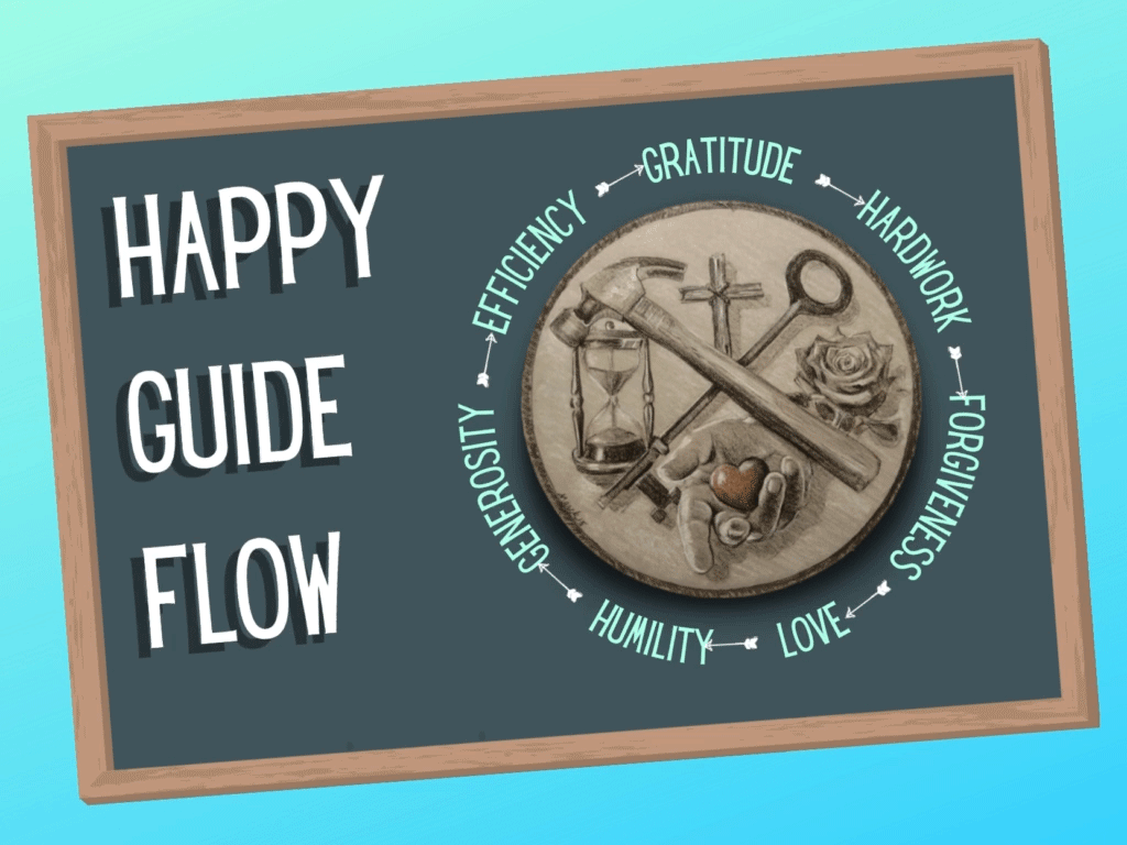 Kelli Hull Tony McLean Brown Happy Guide Flow