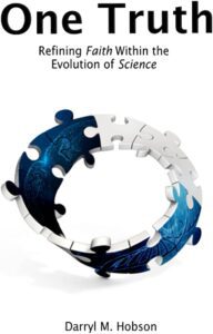 one truth cover A circular puzzle with the words evolution of science written underneath it.