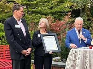 Jack Cecil Sarah Hall Chancellor Randy Woodson Order of the Long Leaf Pine