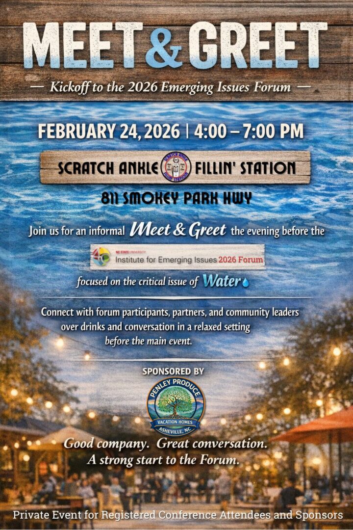 Scratch Ankle Filling Station IEI Forum Meet & Greet 2026 Flyer