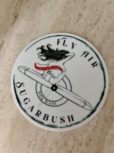 Kelli Darlin Sugarbush Air Sticker