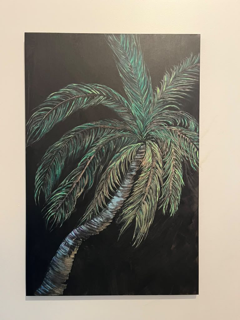 KELLI DARLIN PALM TREE PAINTING