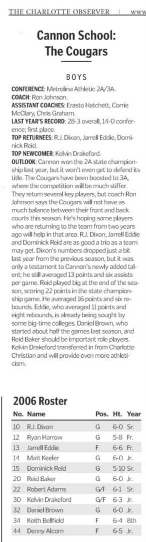 Daniel_Brown_Cannon_School_Basketball_Charlotte_Observer_11_5_06